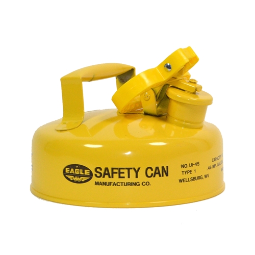 Eagle Type I Safety Can, 2 Qt. Yellow, UI-4-SY