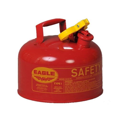 Eagle Type I Safety Can, 2.5 Gal. Red, UI-25-S