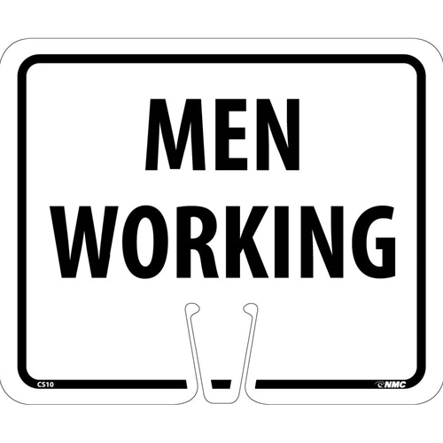 Safety Cone Men Working Sign (CS10)