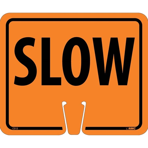 Safety Cone Slow Sign (CS12)