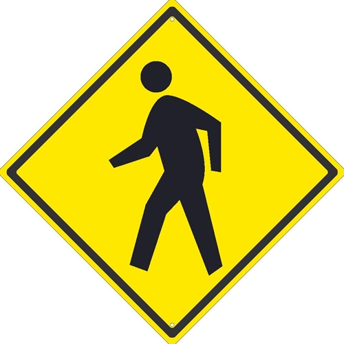 Pedestrian Crossing Sign (TM119J)
