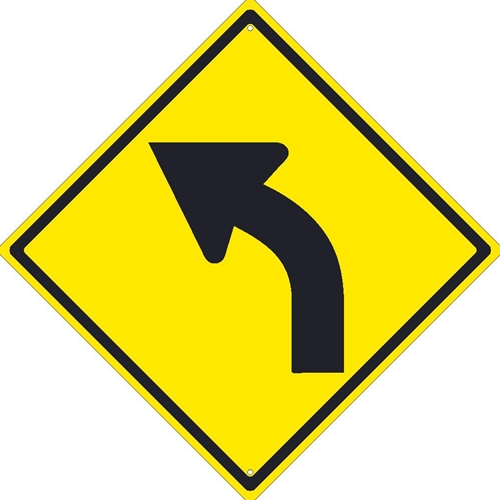 Left Arrow Traffic Sign (TM123J)