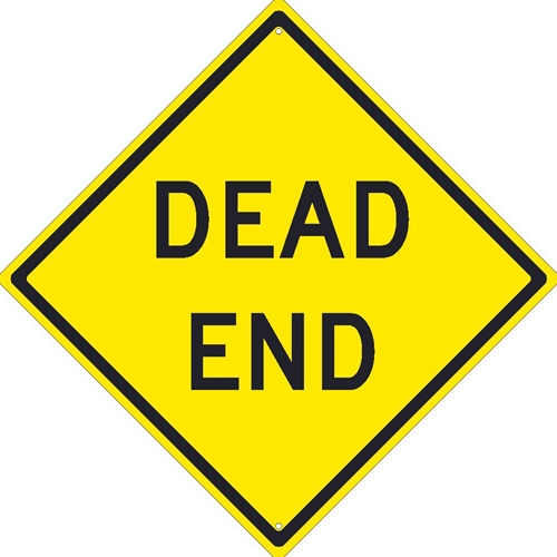 Dead End Sign (TM210J)