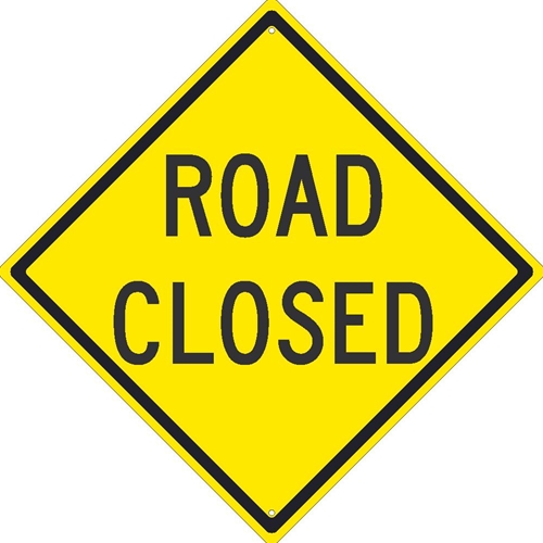 Road Closed Sign (TM211K)