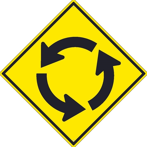 Roundabout Sign (TM247K)