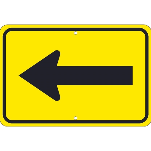 Large Arrow One Direction Sign (TM249K)