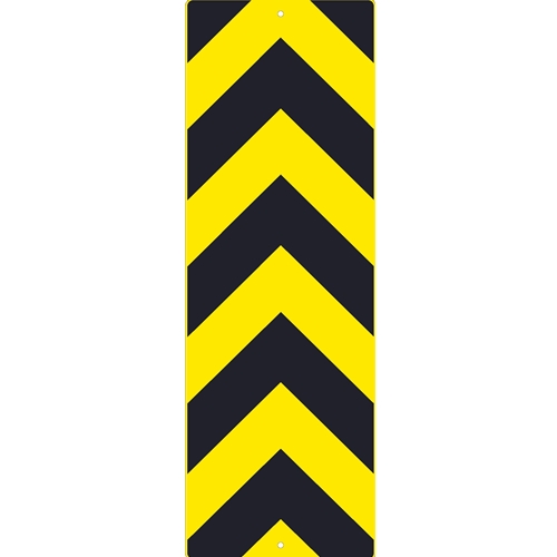 Center Stripe Yellow Object Marker Sign (TM268K)