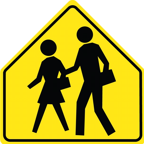 Pedestrian Crossing Traffic Sign (TM301K)