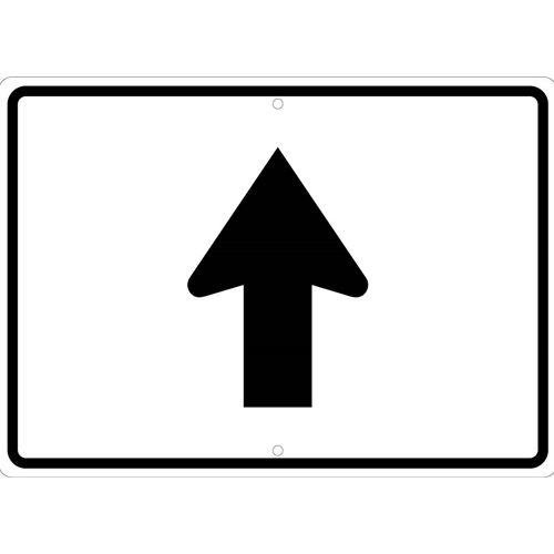 Auxiliary Arrow Straight Sign (TM506J)
