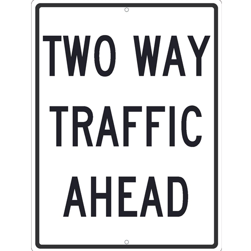 Two Way Traffic Ahead (TM517K)