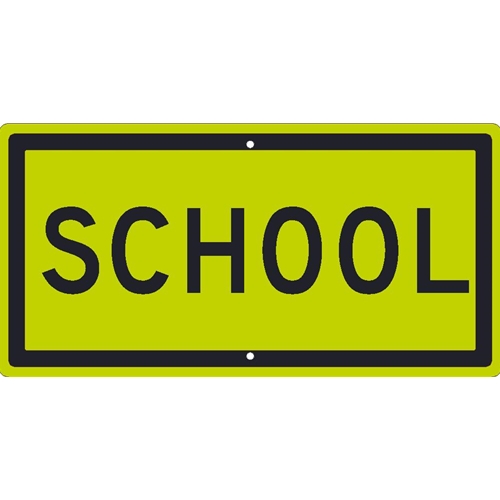 School Mutcd Sign (TM604DG)