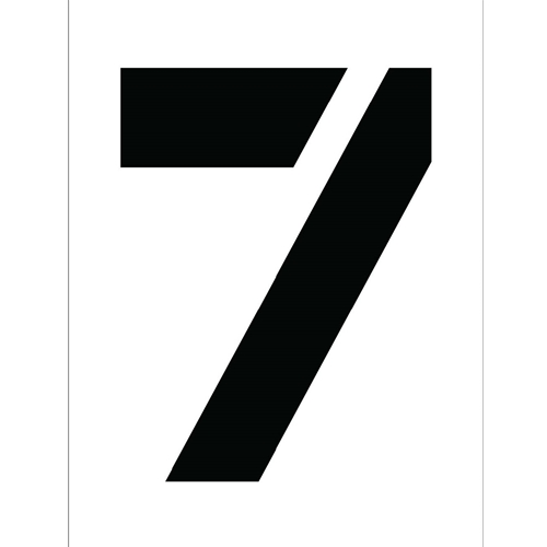 Individual Character Stencil 12" Number Set (PMC12-7)