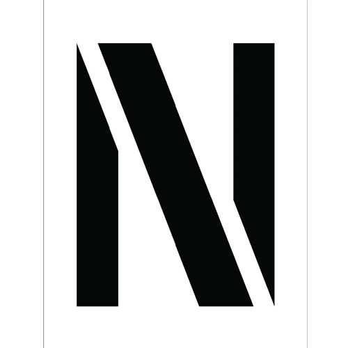 Individual Character Stencil 12" Number Set (PMC12-N)