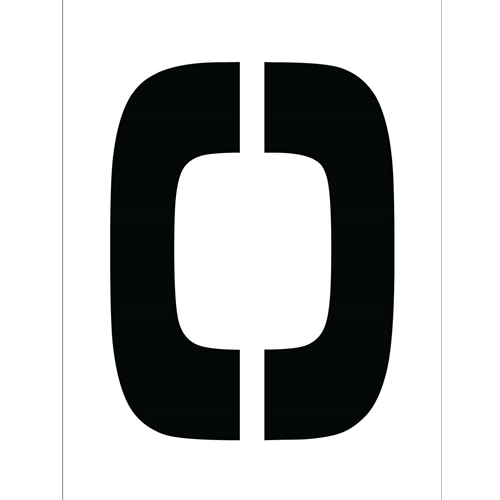 Individual Character Stencil 12" Number Set (PMC12-O)