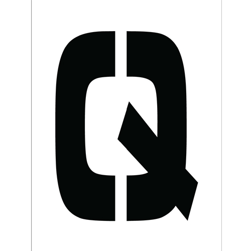 Individual Character Stencil 12" Number Set (PMC12-Q)