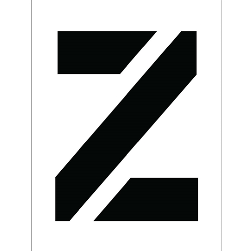Individual Character Stencil 12" Number Set (PMC12-Z)
