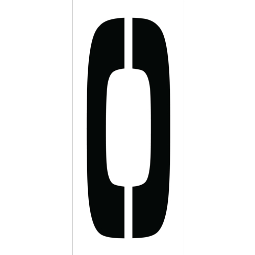 Individual Character Stencil 24" Number Set (PMC24-0)