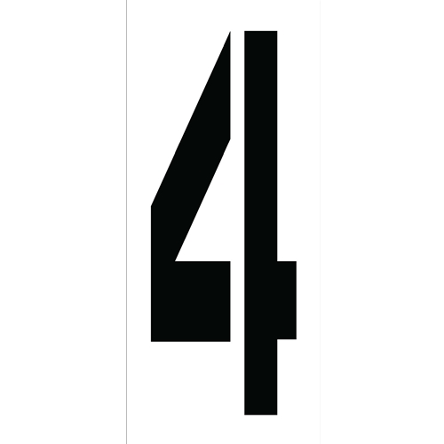 Individual Character Stencil 24" Number Set (PMC24-4)