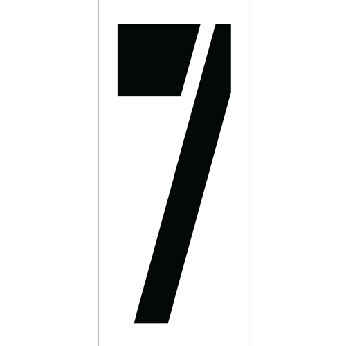 Individual Character Stencil 24" Number Set (PMC24-7)