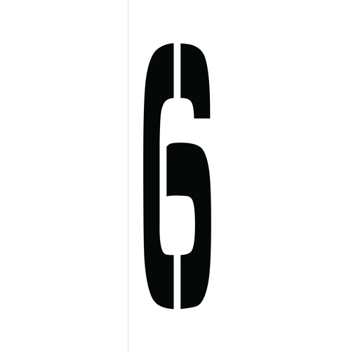 Individual Character Stencil 36" Number Set (PMC36-6)