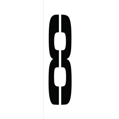 Individual Character Stencil 36" Number Set (PMC36-8)