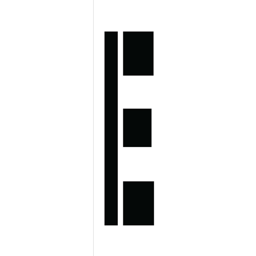Individual Character Stencil 36" Number Set (PMC36-E)