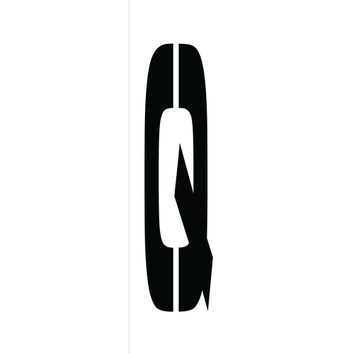 Individual Character Stencil 36" Number Set (PMC36-Q)