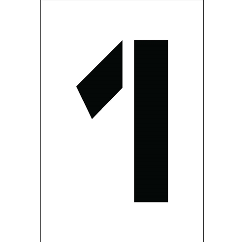 Individual Character Stencil 4" Number Set (PMC4-1)