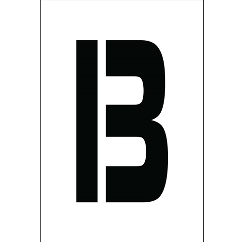 Individual Character Stencil 4" Number Set (PMC4-B)