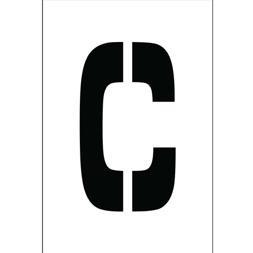 Individual Character Stencil 4" Number Set (PMC4-C)
