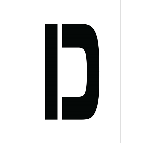 Individual Character Stencil 4" Number Set (PMC4-D)