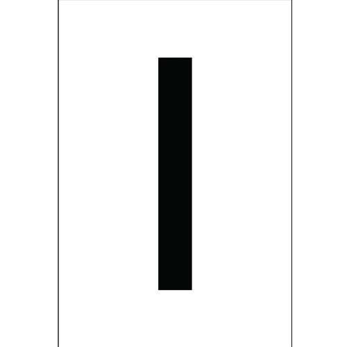 Individual Character Stencil 4" Number Set (PMC4-I)
