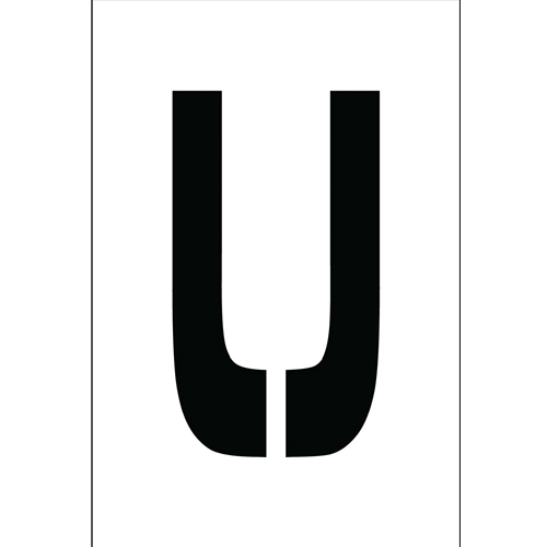 Individual Character Stencil 4" Number Set (PMC4-U)