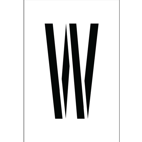 Individual Character Stencil 4" Number Set (PMC4-W)