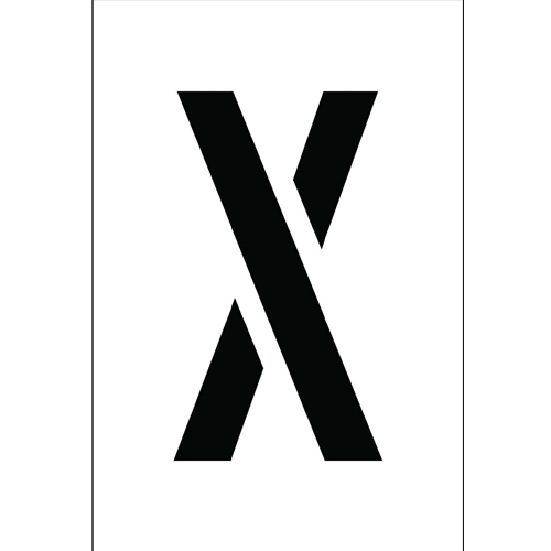 Individual Character Stencil 4" Number Set (PMC4-X)