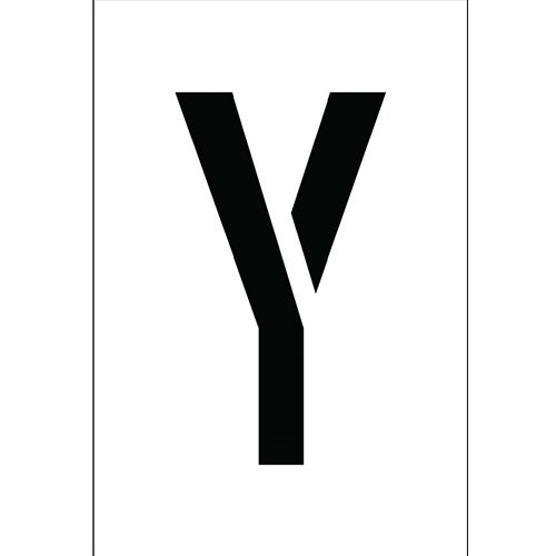 Individual Character Stencil 4" Number Set (PMC4-Y)