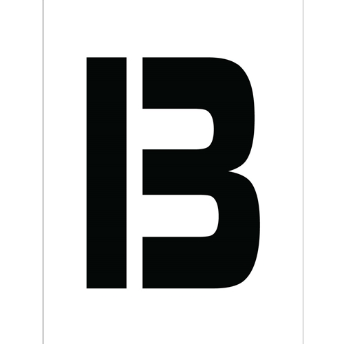 Individual Character Stencil 8" Number Set (PMC8-B)