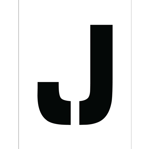 Individual Character Stencil 8" Number Set (PMC8-J)