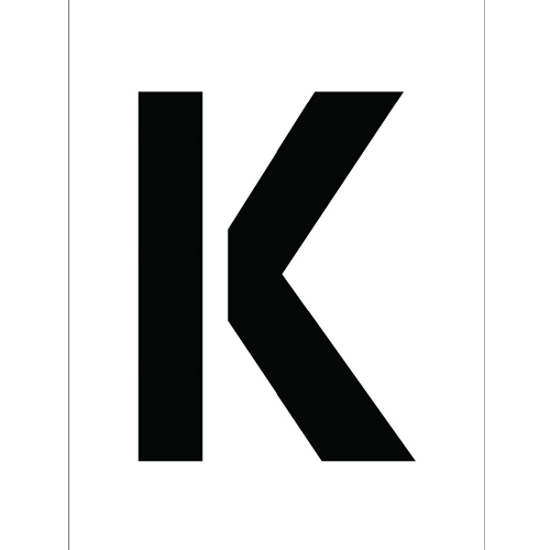 Individual Character Stencil 8" Number Set (PMC8-K)
