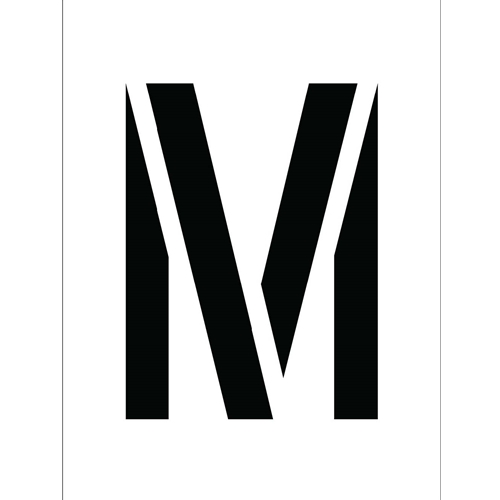 Individual Character Stencil 8" Number Set (PMC8-M)