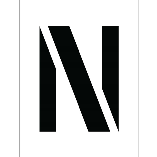Individual Character Stencil 8" Number Set (PMC8-N)