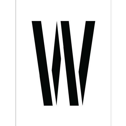 Individual Character Stencil 8" Number Set (PMC8-W)