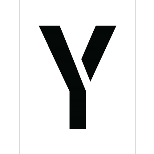 Individual Character Stencil 8" Number Set (PMC8-Y)