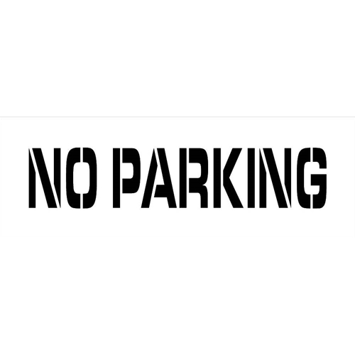 No Parking Stencil (PMS42)