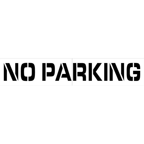 No Parking Stencil (PMS46)