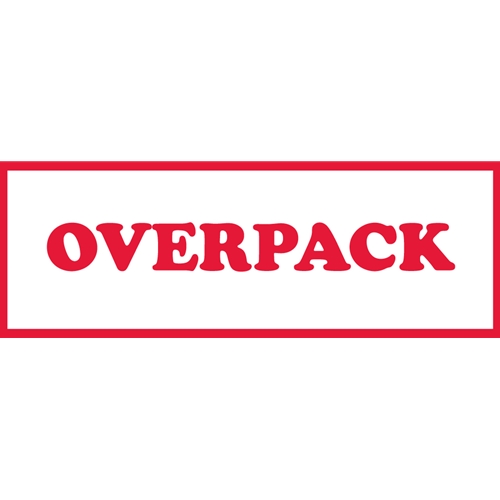 Overpack Label (LR18AL)