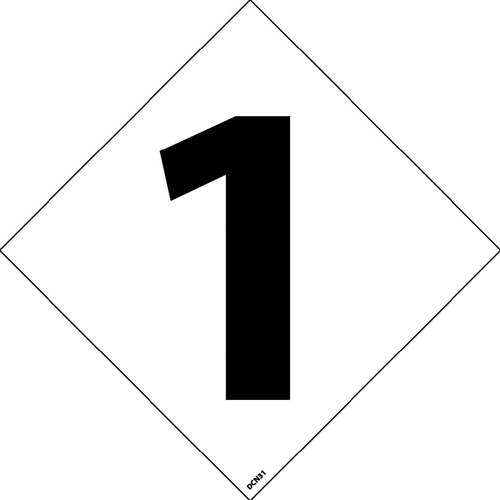 Nfpa Label Number 3" (DCN31)