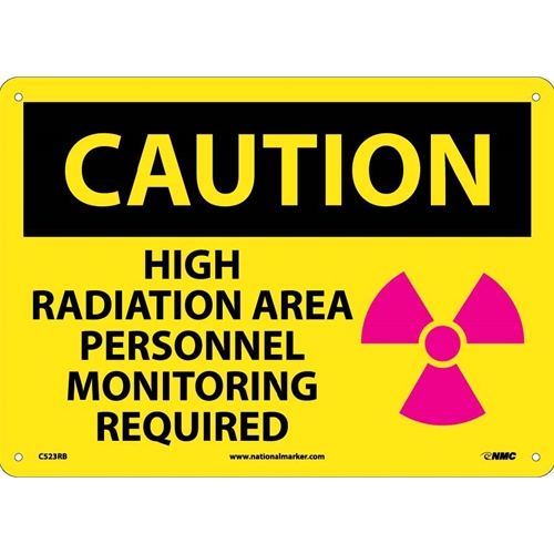 Boss Safety Products Radiation Signs