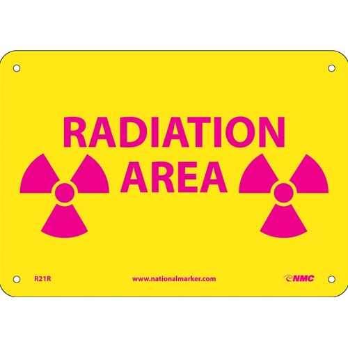 Caution Radiation Area Sign (R21R)
