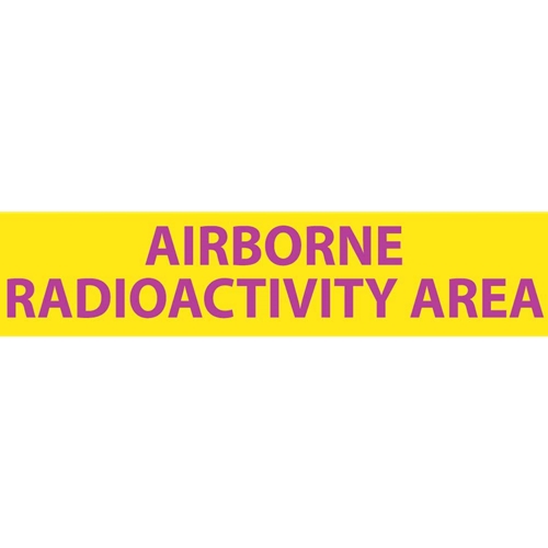 Radiation Insert Airborne Radioactivity Area Sign (RI11)